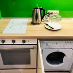 Turquoise And Magenta Apartment